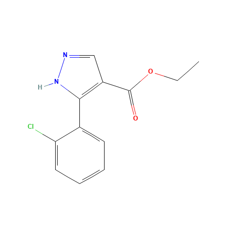 Ethyl-3-(2-chlorophenyl)-pyrazole-4-carboxylate (CAS: 149740-12-5) - Related Chemical Product