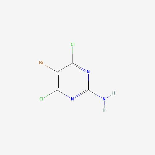 5-Bromo-4,6-dichloropyrimidin-2-amine (CAS: 7781-26-2) - Related Chemical Product