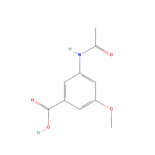3-Methoxy-5-acetylamino-benzoic acid (CAS: 78238-03-6) - Related Chemical Product