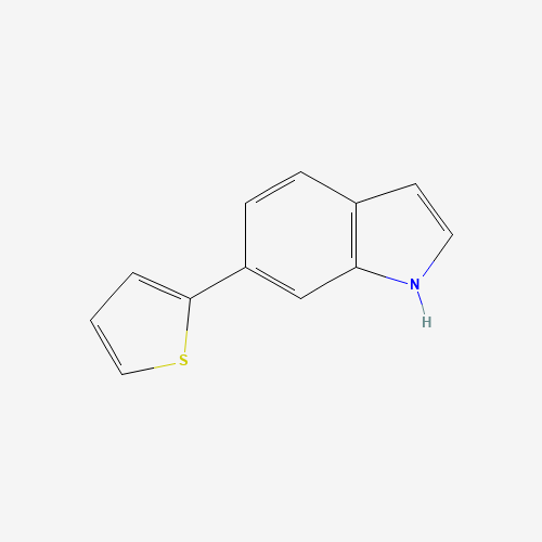 6-Thiophen-2-yl-1H-indole (CAS: 243972-30-7) - Related Chemical Product