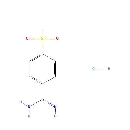 4-Methanesulfonyl-benzamidine hydrochloride (CAS: 5434-06-0) - Related Chemical Product