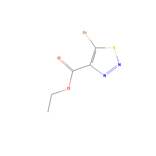 5-Bromo-1,2,3-thiadiazole-4-carboxylic acid ethyl ester (CAS: 6439-91-4) - Related Chemical Product