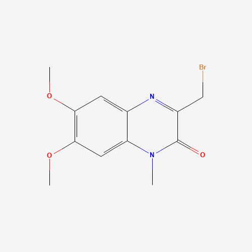3-Bromomethyl-6,7-dimethoxy-1-methyl-2(H)-quinoxalinone (CAS: 100595-07-1) - Related Chemical Product