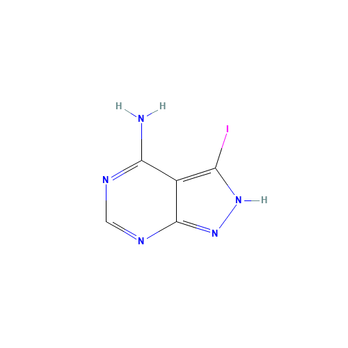 4-Amino-3-iodo-1H-pyrazolo[3,4-d]pyrimidine (CAS: 151266-23-8) - Related Chemical Product