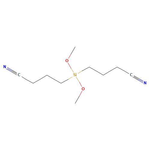 Bis(3-cyanopropyl)dimethoxysilane (CAS: 92779-73-2) - Related Chemical Product