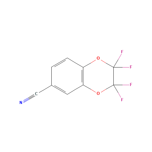 2,2,3,3-Tetrafluoro-6-nitrilobenzodioxene (CAS: 215732-94-8) - Related Chemical Product