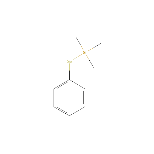 (Phenylseleno)trimethylsilane (CAS: 33861-17-5) - Chemical Structure and Molecular Formula 