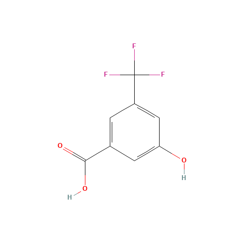 3-Hydroxy-5-trifluoromethylbenzoic acid (CAS: 328-69-8) - Related Chemical Product
