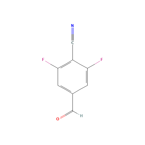 4-Cyano-3,5-difluorobenzaldehyde (CAS: 433939-88-9) - Related Chemical Product