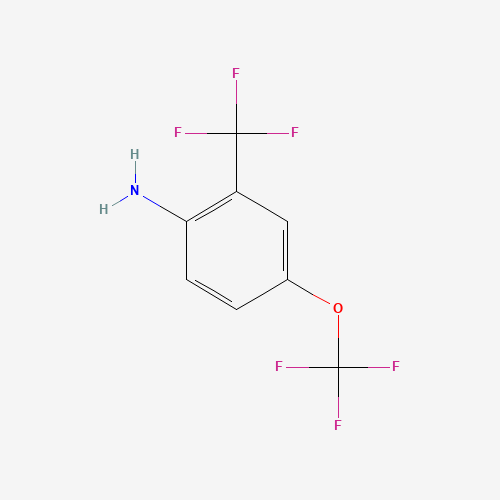 4-(trifluoromethoxy)-2-(trifluoromethyl)-Benzenamine (CAS: 409114-48-3) - Related Chemical Product