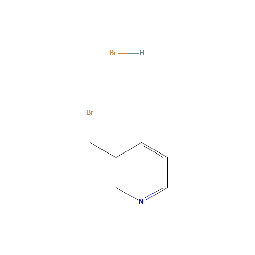 3-(bromomethyl)pyridine hydrobromide (CAS: 4916-55-6) - Related Chemical Product