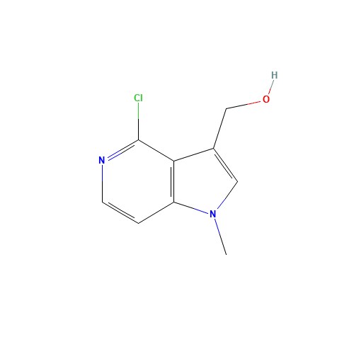 (4-Chloro-1-methyl-1H-pyrrolo[3,2-c]pyridin-3-yl)methanol (CAS: 97989-54-3) - Related Chemical Product