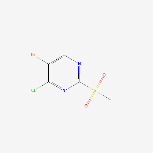 5-Bromo-4-chloro-2-(methylsulfonyl)pyrimidine (CAS: 79091-24-0) - Related Chemical Product