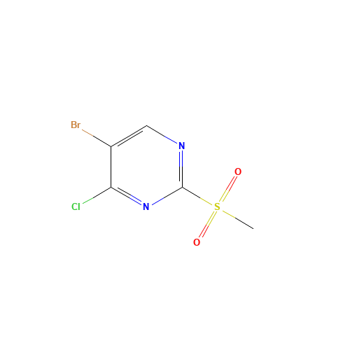 5-Bromo-4-chloro-2-(methylsulfonyl)pyrimidine (CAS: 79091-24-0) - Related Chemical Product