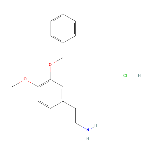 2-(3-BENZYLOXY-4-METHOXY-PHENYL)-ETHYLAMINE HCL (CAS: 148223-47-6) - Related Chemical Product