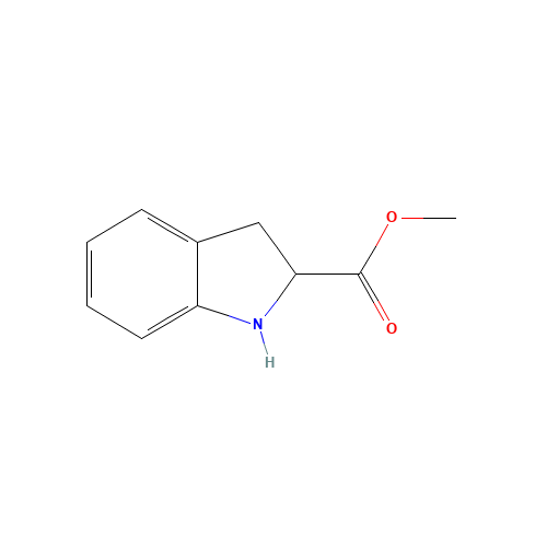 2,3-Dihydro-1H-indole-2-carboxylic acid methyl ester (CAS: 96056-64-3) - Related Chemical Product