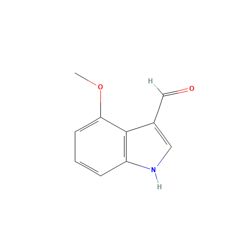 4-Methoxy-1H-indole-3-carbaldehyde (CAS: 90734-97-7) - Related Chemical Product