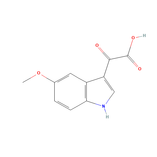 (5-Methoxy-1H-indol-3-yl)-oxo-acetic acid ethyl ester (CAS: 14827-68-0) - Related Chemical Product