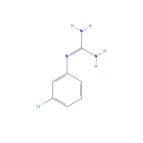 3-chlorophenylguanidine nitrate (CAS: 6145-41-1) - Related Chemical Product