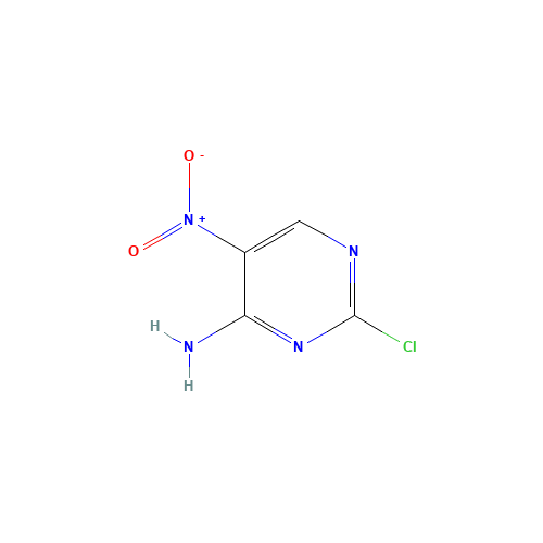 2-Chloro-5-nitro-pyrimidin-4-ylamine (CAS: 1920-66-7) - Related Chemical Product