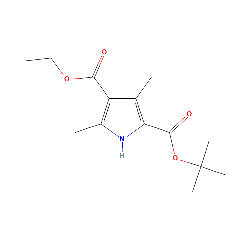 3,5-Dimethyl-1H-pyrrole-2,4-dicarboxylic acid 2-tert-butyl ester 4-ethyl ester (CAS: 86770-31-2) - Related Chemical Product