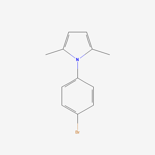 1-(4-Bromo-phenyl)-2,5-dimethyl-1H-pyrrole (CAS: 5044-24-6) - Related Chemical Product