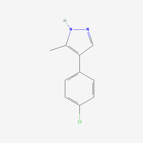 4-(4-Chloro-phenyl)-3-methyl-1H-pyrazole (CAS: 667400-41-1) - Related Chemical Product