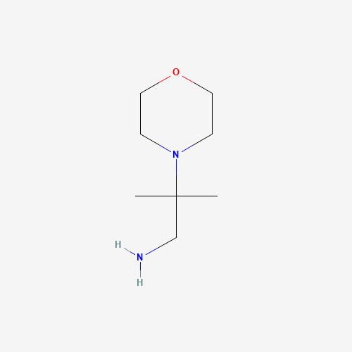2-Methyl-2-morpholin-4-yl-propylamine (CAS: 173336-43-1) - Related Chemical Product