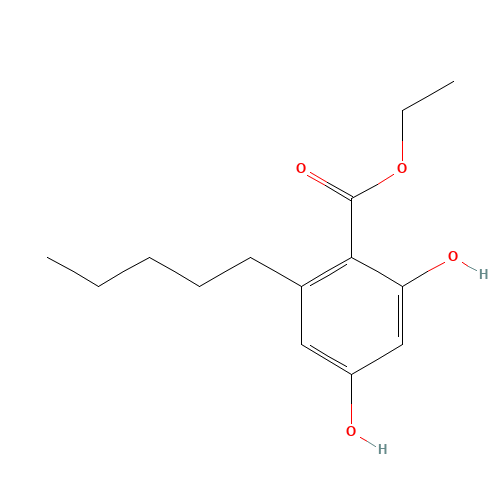 ethyl 2,4-dihydroxy-6-pentylbenzoate (CAS: 38862-65-6) - Related Chemical Product