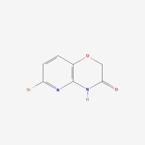 6-bromo-2H-pyrido[3,2-b][1,4]oxazin-3(4H)-one (CAS: 337463-88-4) - Chemical Structure and Molecular Formula 