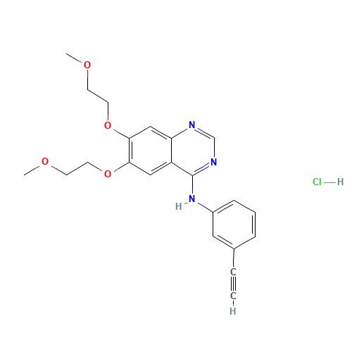 Erlotinib Hydrochloride (CAS: 183319-69-9) - Related Chemical Product