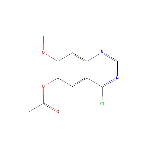6-Acetoxy-4-chloro-7-methoxyquinazoline (CAS: 230955-75-6) - Related Chemical Product