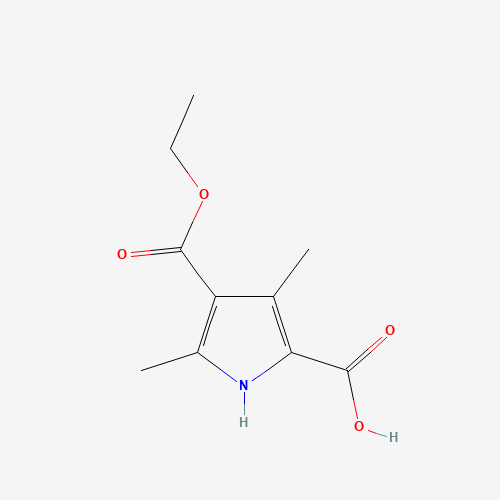 4-(Ethoxycarbonyl)-3,5-dimethyl-1H-pyrrole-2-carboxylic acid (CAS: 5442-91-1) - Related Chemical Product