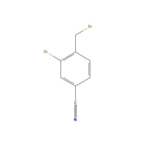 2-Bromo-4-cyanobenzyl bromide (CAS: 89892-39-7) - Related Chemical Product