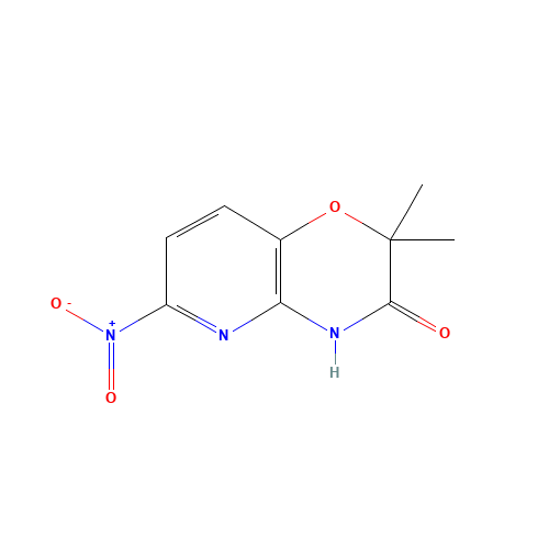 2,2-DIMETHYL-6-NITRO-2H-PYRIDO[3,2-B][1,4]OXAZIN-3(4H)-ONE (CAS: 1002726-59-1) - Related Chemical Product