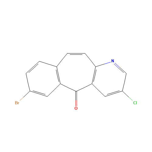 7-BROMO-3-CHLORO-5H-BENZO[4,5]CYCLOHEPTA[1,2-B]PYRIDIN-5-ONE (CAS: 917878-65-0) - Related Chemical Product