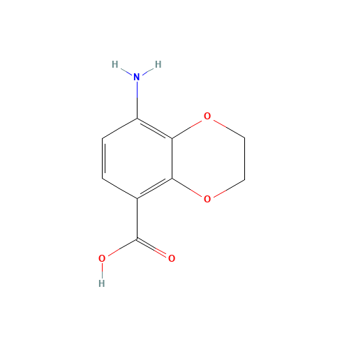 8-Amino-2,3-dihydrobenzo[1,4]dioxine-5-carboxylic acid (CAS: 66411-22-1) - Related Chemical Product