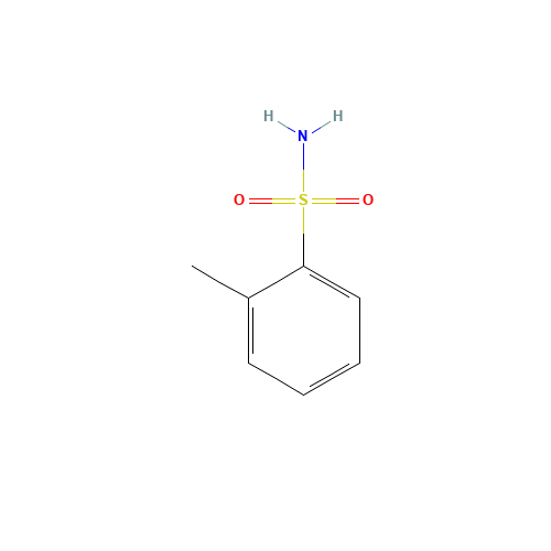 Toluenesulfonamide (CAS: 1333-07-9) - Chemical Structure and Molecular Formula 