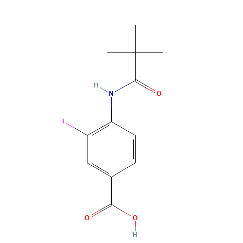 3-iodo-4-pivalamidobenzoic acid (CAS: 139078-63-0) - Related Chemical Product
