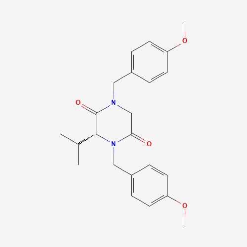 (R)-N,N'-Bis(p-methoxybenzyl)-3-isopropyl-piperazine-2,5-dione (CAS: 205517-34-6) - Related Chemical Product