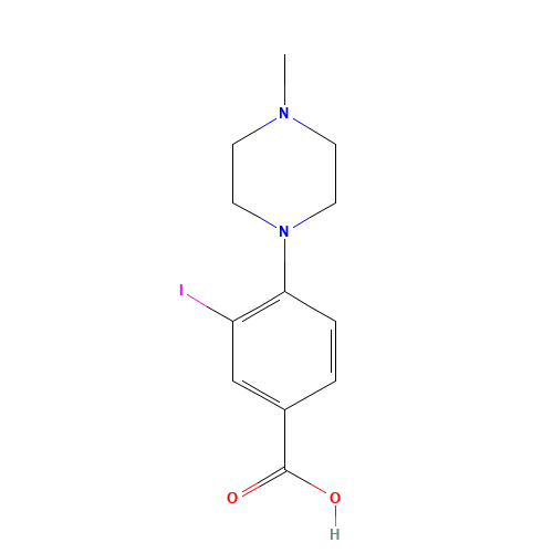 3-iodo-4-(4-methylpiperazin-1-yl)benzoic acid (CAS: 1131614-68-0) - Related Chemical Product