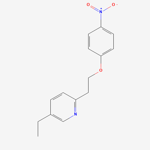 4-(2-(5-Ethyl-2-pyridyl)ethoxy)nitrobenzene (CAS: 85583-54-6) - Related Chemical Product