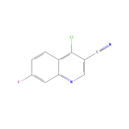 4-CHLORO-7-FLUORO-QUINOLINE-3-CARBONITRILE (CAS: 622369-70-4) - Related Chemical Product
