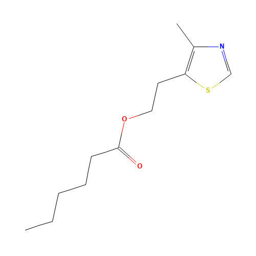 2-(4-Methylthiazol-5-yl)ethyl hexanoate (CAS: 94159-32-7) - Related Chemical Product