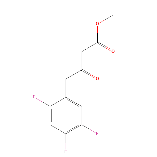 3-OXO-4-(2,4,5-TRIFLUORO-PHENYL)-BUTYRIC ACID METHYL ESTER (CAS: 769195-26-8) - Related Chemical Product
