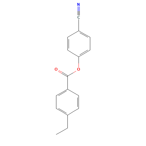 4-ETHYLBENZOIC ACID-4'-CYANOPHENYL ESTER (CAS: 56131-48-7) - Related Chemical Product
