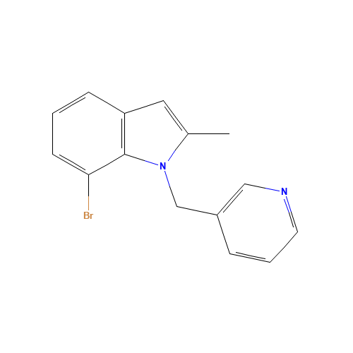 7-BROMO-2-METHYL-1-PYRIDIN-3-YLMETHYL-1H-INDOLE (CAS: 850349-26-7) - Related Chemical Product