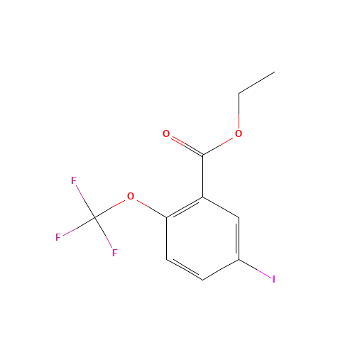 ethyl 5-iodo-2-(trifluoromethoxy)benzoate (CAS: 1131587-27-3) - Related Chemical Product