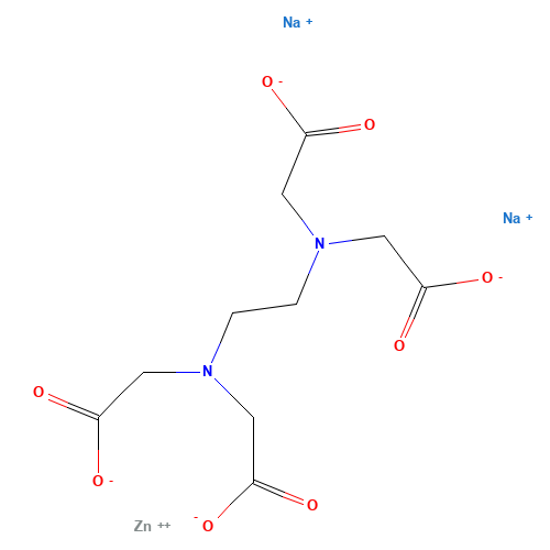 ETHYLENEDIAMINETETRAACETIC ACID,DISODIUM ZINC SALT (CAS: 12519-36-7) - Related Chemical Product