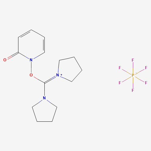 N,N,N',N'-BIS(TETRAMETHYLENE)-O-(1,2-DIHYDRO-2-OXO-1-PYRIDYL)URONIUM HEXAFLUOROPHOSPHATE (CAS: 177966-55-1) - Related Chemical Product